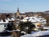 GTW020219 mar 09  Blick vom Fürstenberg auf die Pauluskirche und rechts daneben das Schloss.