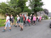 GTW 030618TS BeWaWo 01  Los geht's! Der Mann mit dem feschen Hut ist  Wanderführer Martin Kutzner.