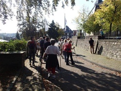 ... den Schlossberg hinauf ...