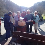 P4070002  Wer wollte, konnte sein Essen vorher bestellen.