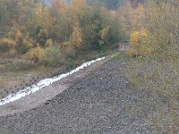 GTW-091119 joe 01  (GS) Der Ablauf der Kleinen Dhünn aus der Vorsperre in die Große Dhünntalsperre