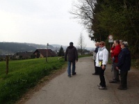 GTW 10.04.17 lindlar-mk 23  Die 6 km-Gruppe auf dem Rückweg