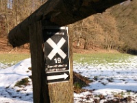 GTW-180218 joe 018  (GS) Wir treffen auf den Bergischen Panoramasteig (Etappe Dhünn-Radevormwald) und den Schlösserweg x19.