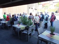 GTW-220919_Grund_mar_04 Start bei bestem Wanderwetter an der Gaststätte 