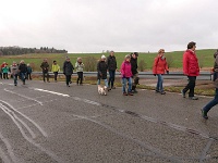 GTW-301219 Bever joe 11  Von Siepersbever bis zum ehemaligen Wasserwerk in Stoote müssen wir die Straße benutzen.