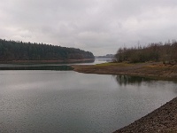 GTW-301219 Bever joe 12  Blick zurück über den Stooter Arm der Bevertalsperre.