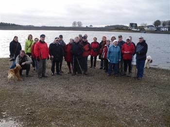 Die Wanderer der langen Strecke am "Ende der Welt" - (c) Joachim Kutzner