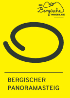 Wanderzeichen Bergischer Panoramasteig - zum Bergischen Wanderland GmbH
