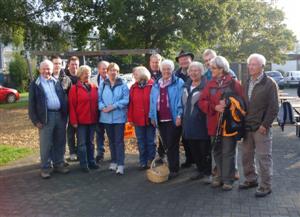 Die 14 Teilnehmer der Bustour nach Siegen-Eisern