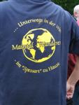 "Unterwegs in der Welt - im Spessart zu Haus" -  der Slogan der Maintal-Wanderer