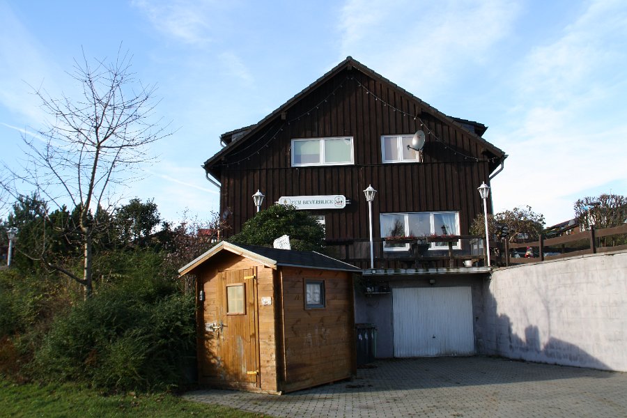 Start und Ziel: die Gaststätte Beverblick
