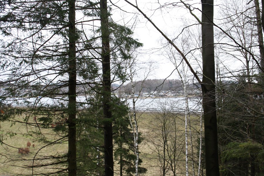 Und da ist er schon: der Damm.