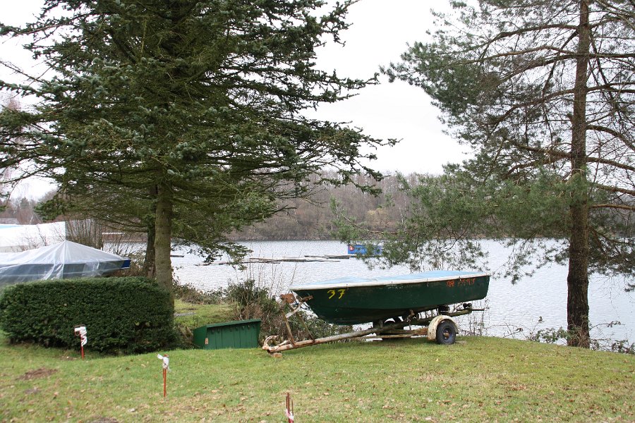 Camperidylle rechts und links des letzten Stück Weges