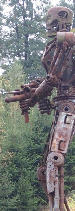 Robotwächter in Klitzhaufe - (c) Joachim Kutzner Robotwächter in Klitzhaufe - (c) Joachim Kutzner