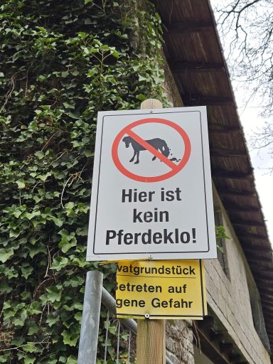 Damit das mal klar ist!